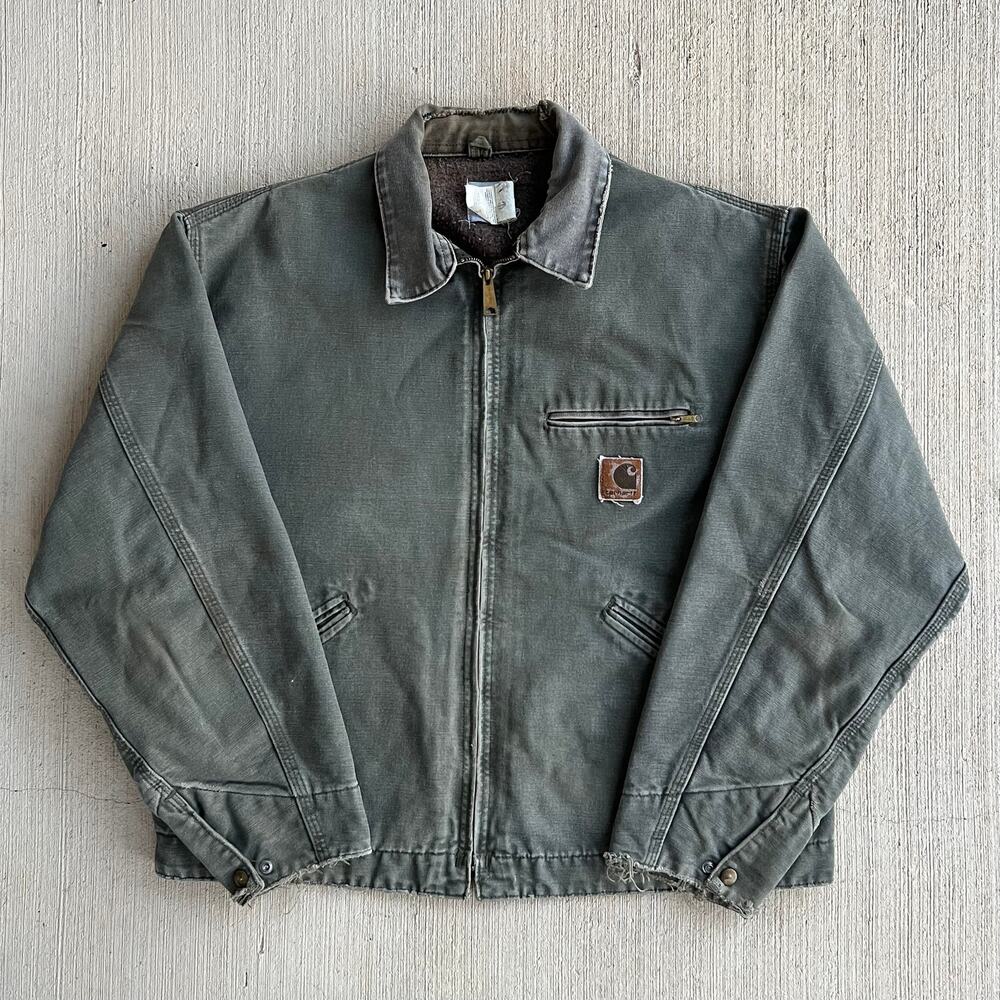 Carhartt J76 MOS green Detroit work wear jacket